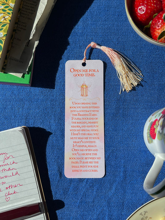 Open Me Bookmark