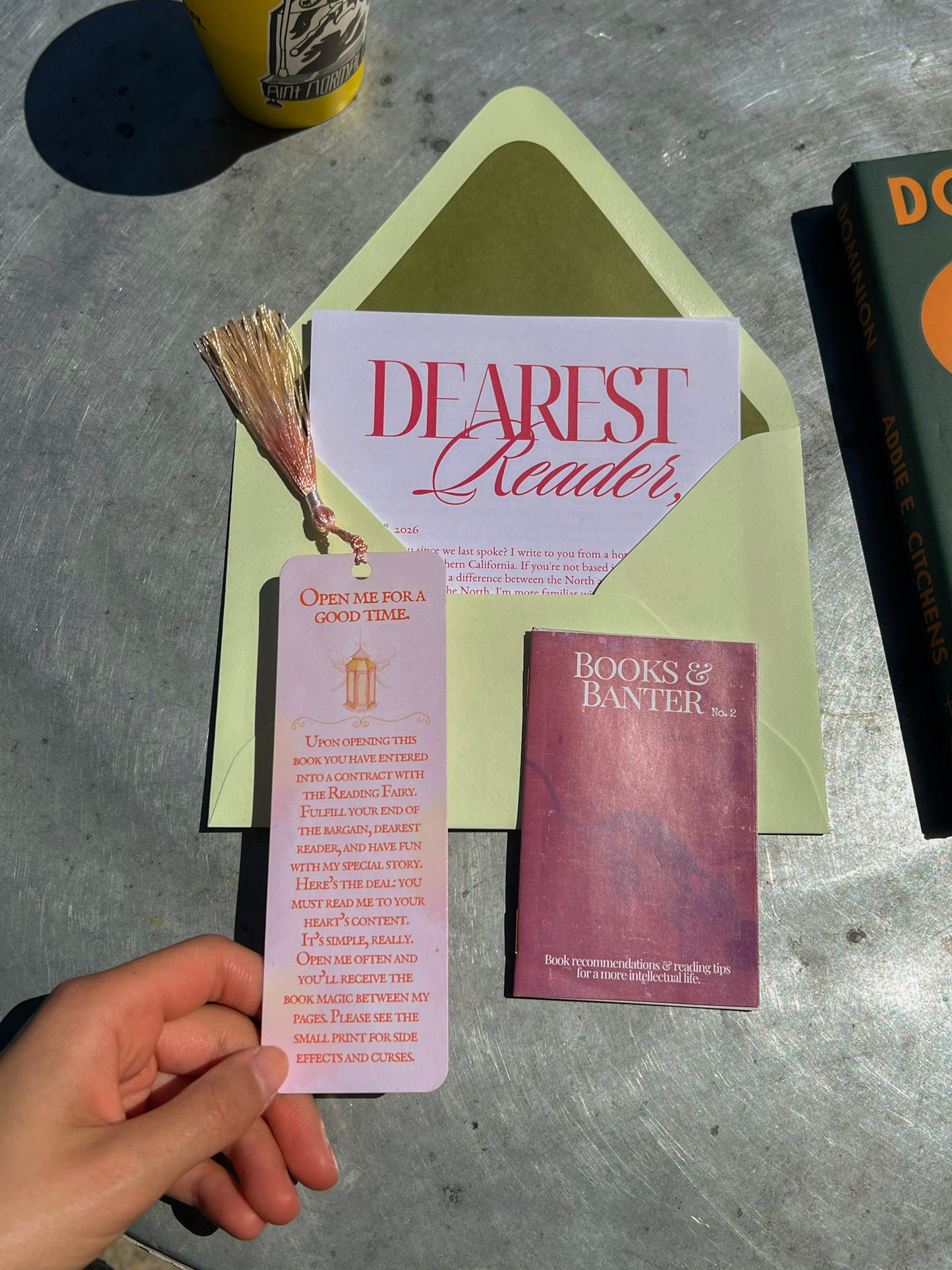 Open Me Bookmark