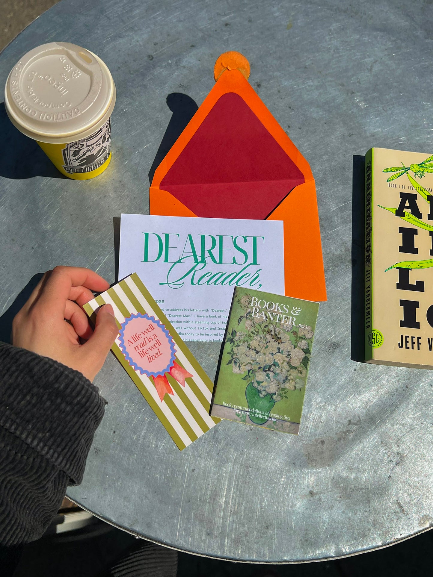 Live Well Bookmark