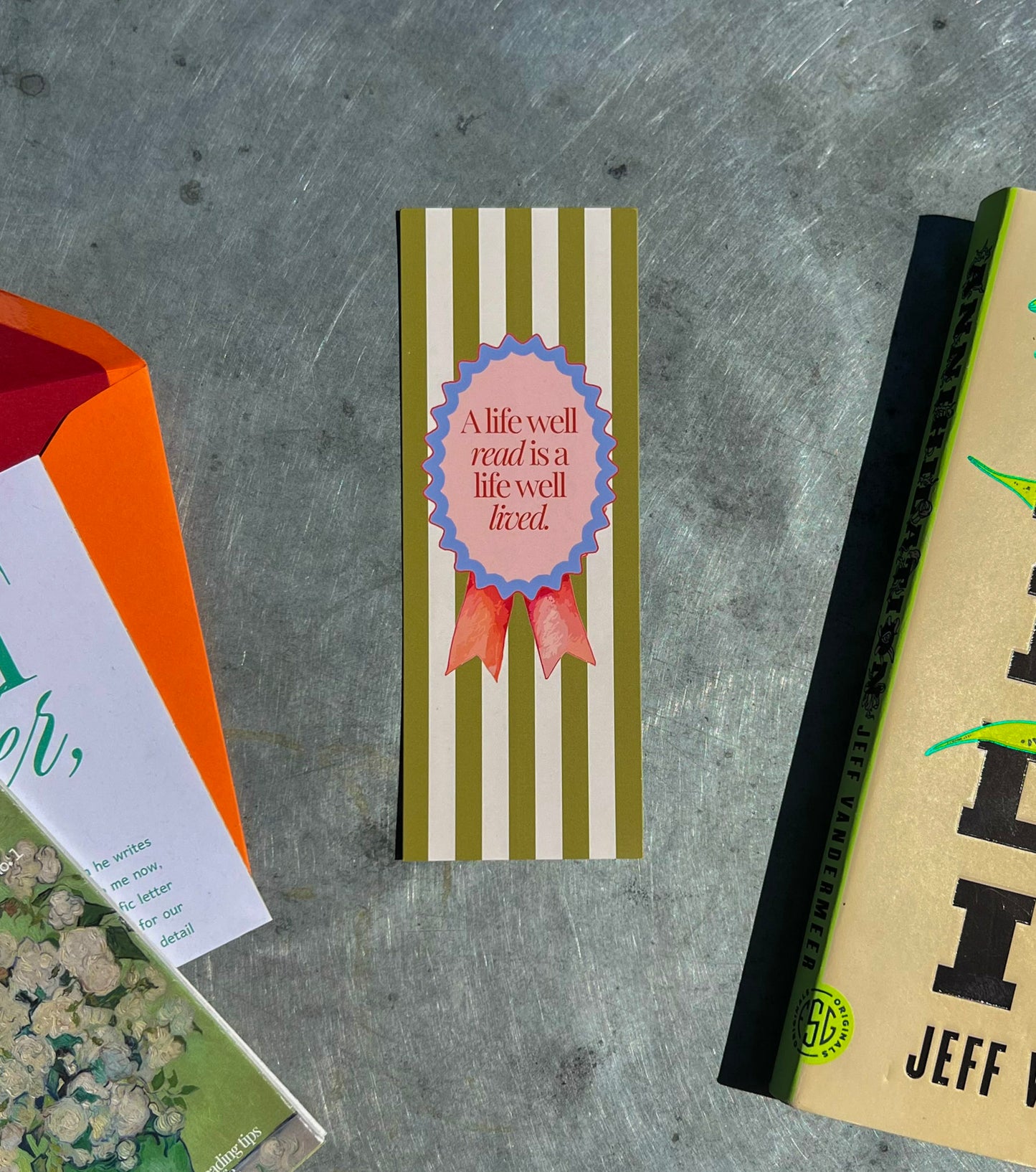 Live Well Bookmark